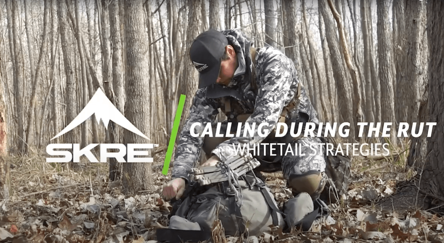 Whitetail Hunting Tips Calling During the Rut Skre Gear