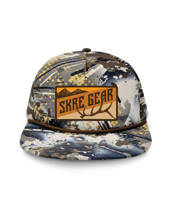 Elk Lost Hat with Rope