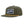 Black Topo Flat Brim with Rope