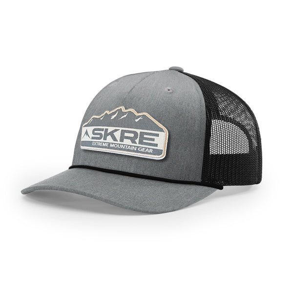 Skre Mtn Patch Trucker Hat with Rope