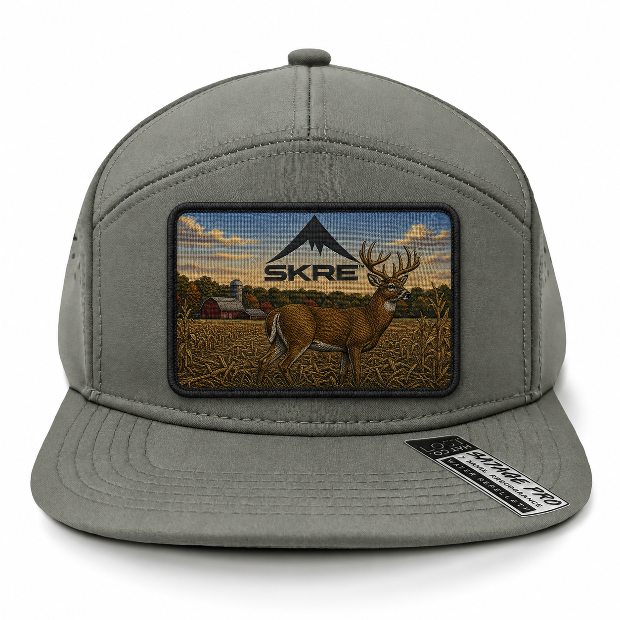 whitetail corn fields grey