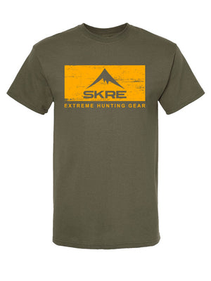 Distressed Yellow T-Shirt | Skre Gear