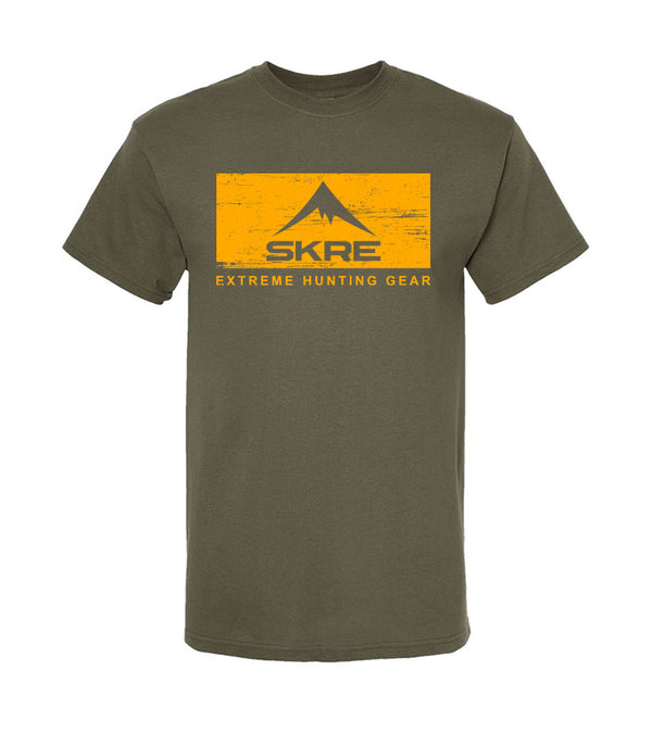 Distressed Yellow T-Shirt | Skre Gear