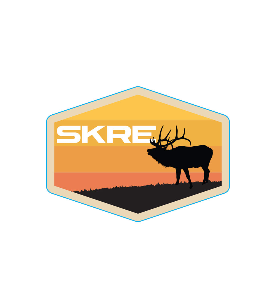 Elk Sticker - Yellow | Skre Gear