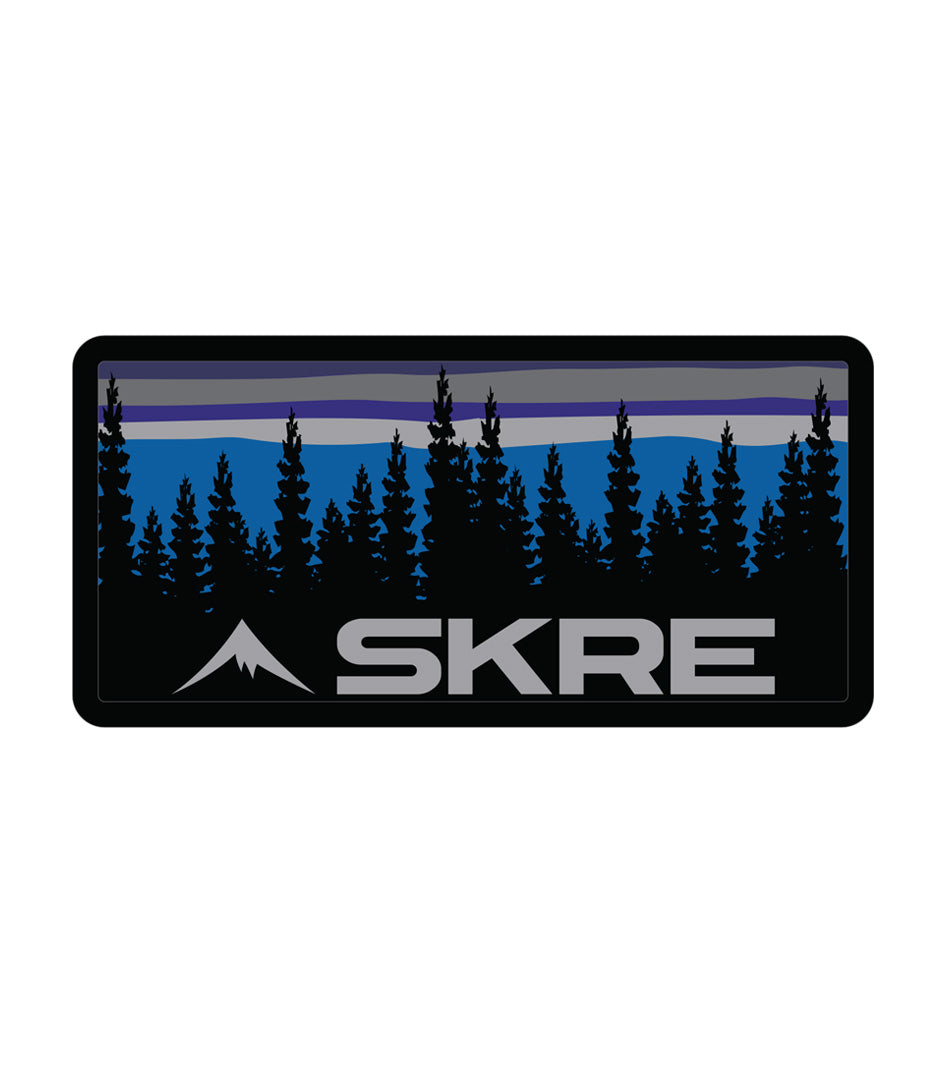 Forest Sunset Sticker - Blue/Purple | Skre Gear