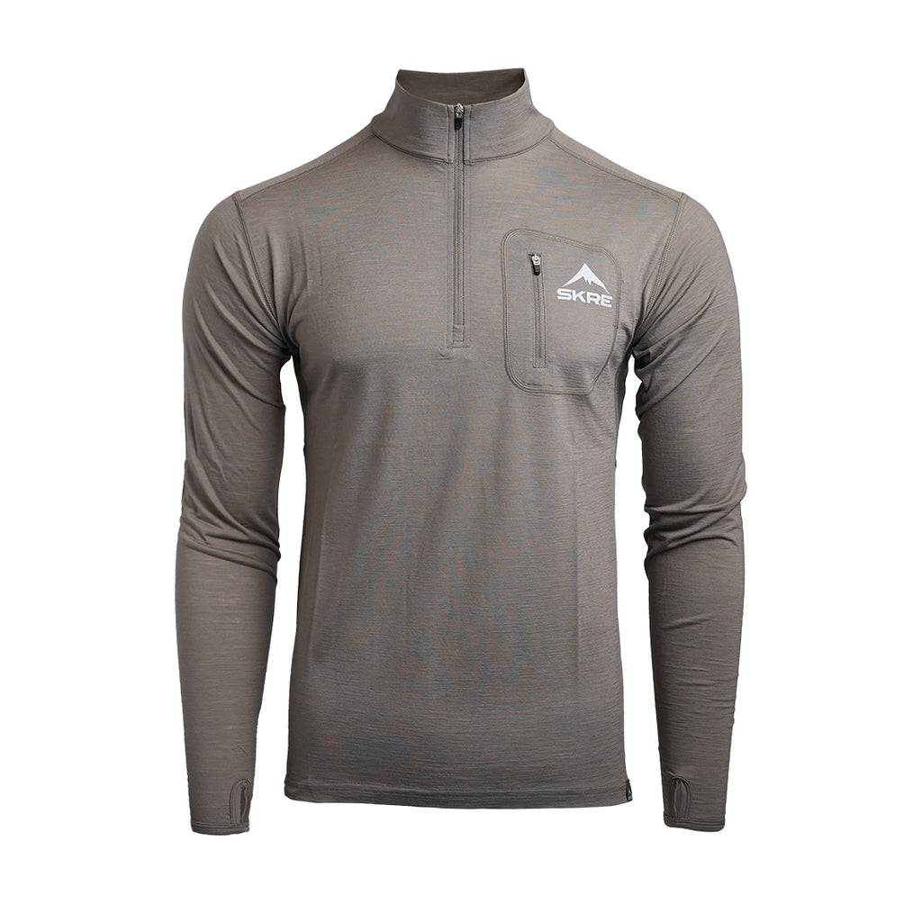 Kaibab 150 Merino Wool Top 1/4 Zipper | Skre Gear