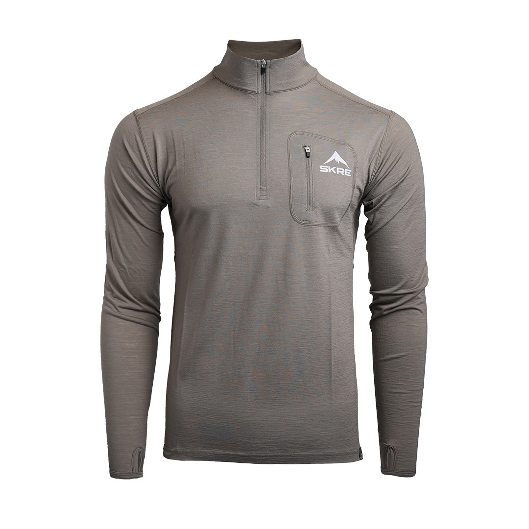 Kaibab 150 Merino Wool Top 1/4 Zipper | Skre Gear