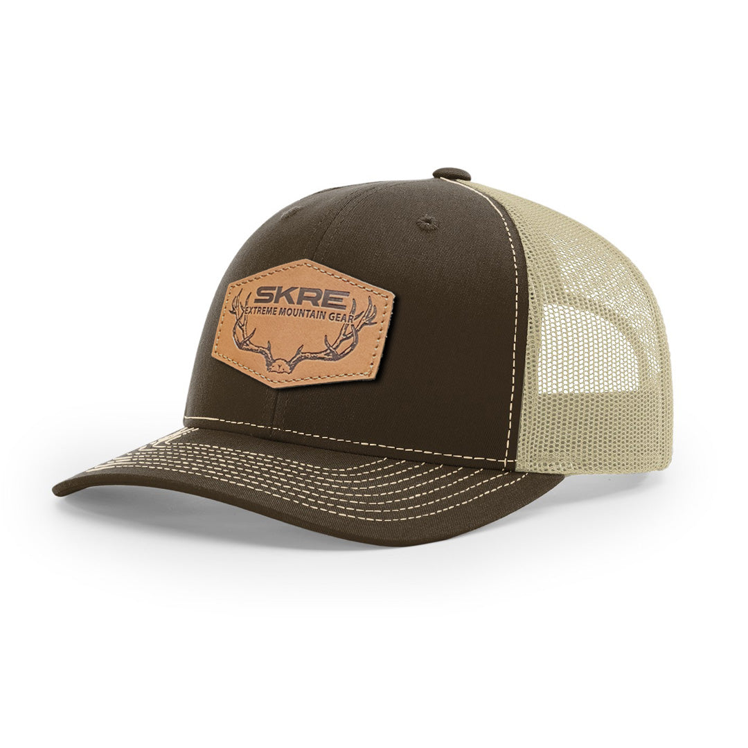 Leather Patch Trucker Hat