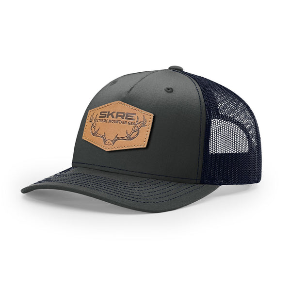 Leather Patch Trucker Hat