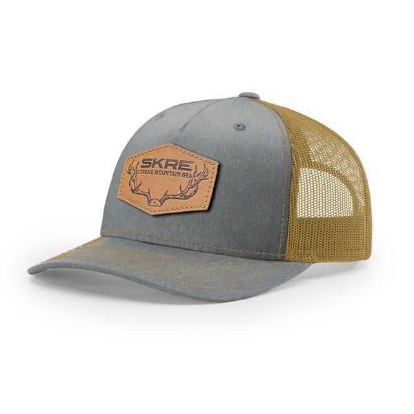 Leather Patch Trucker Hat