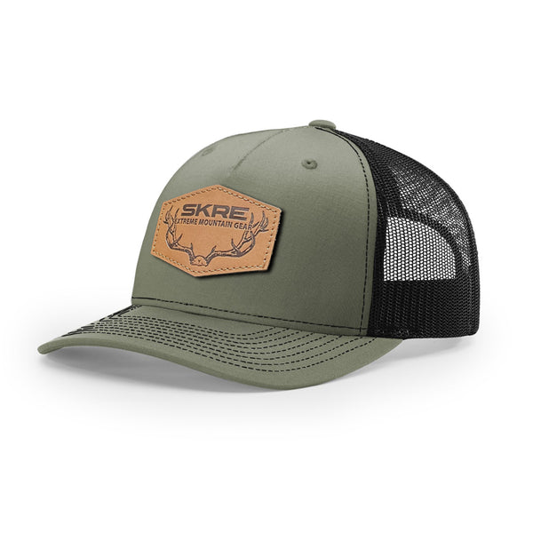 Leather Patch Trucker Hat