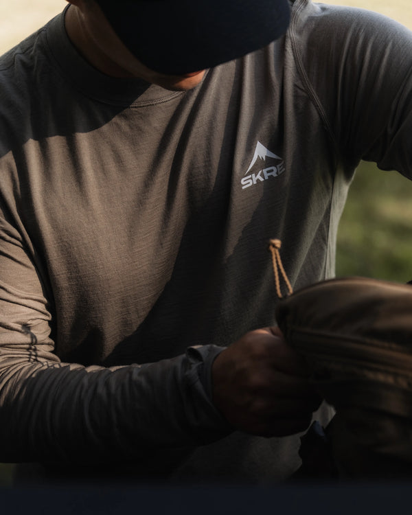 Kaibab 150 Merino Wool Long Sleeve Crew Neck