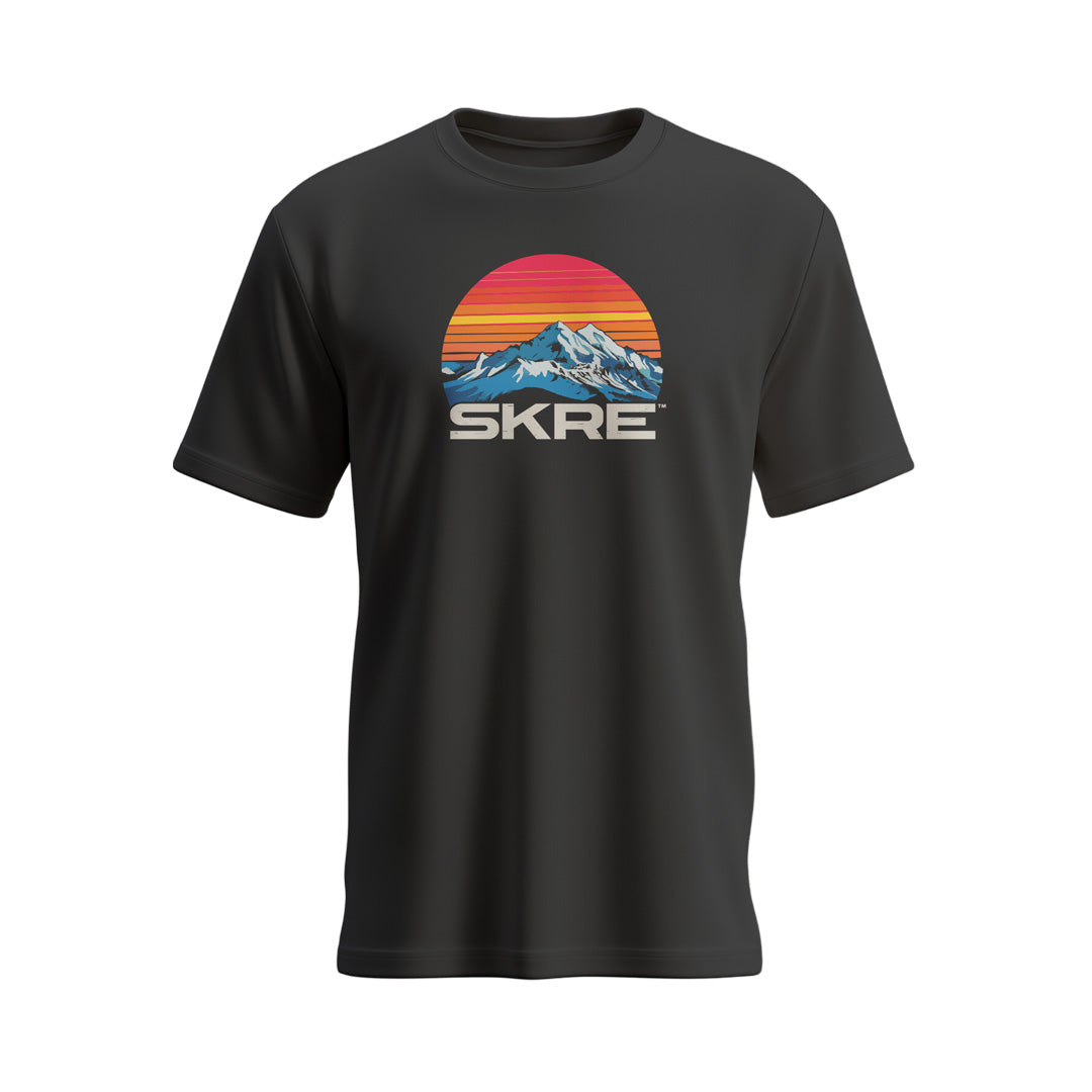 Retro Mountains T-Shirt | Skre Gear