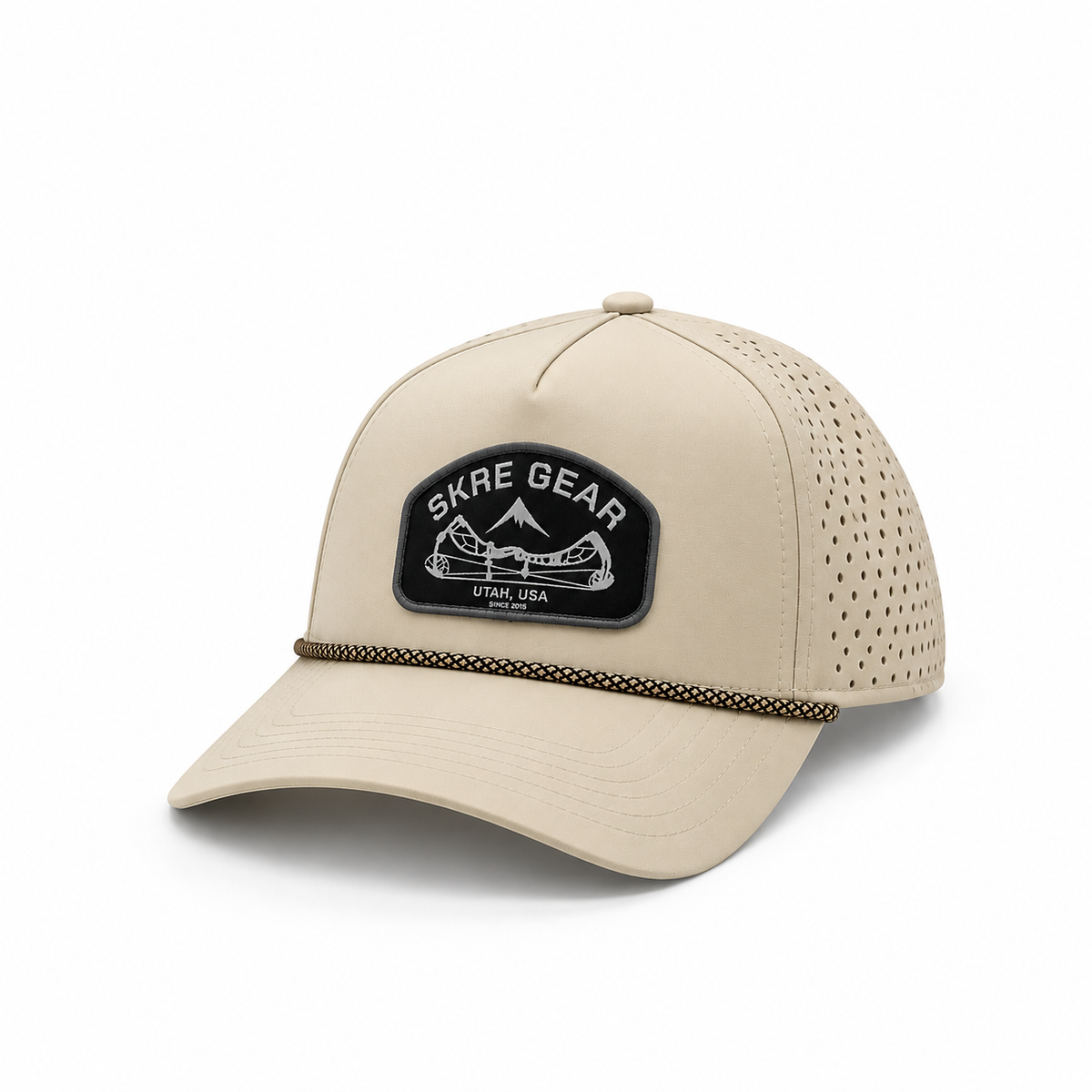 Bow Patch Rope Hat